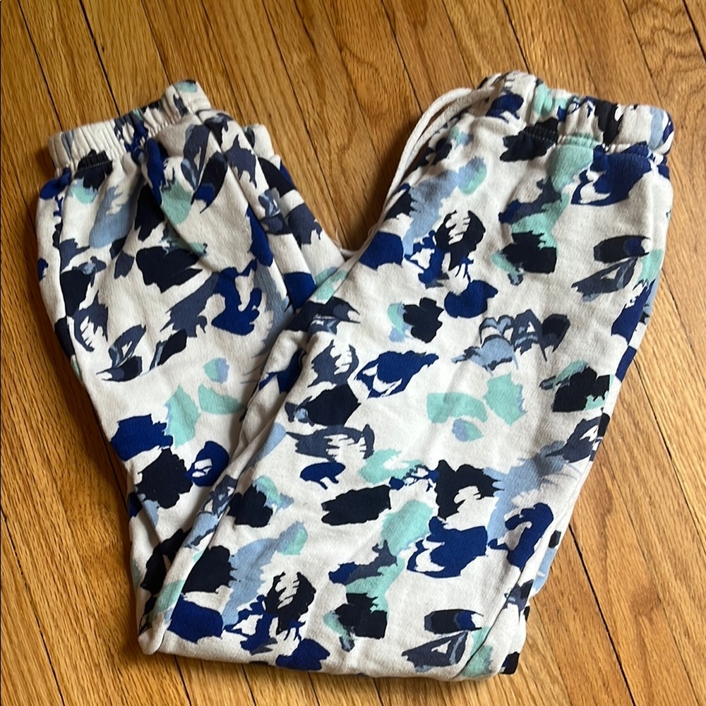 Nordstrom Blue and Black Jogger Sweatpants